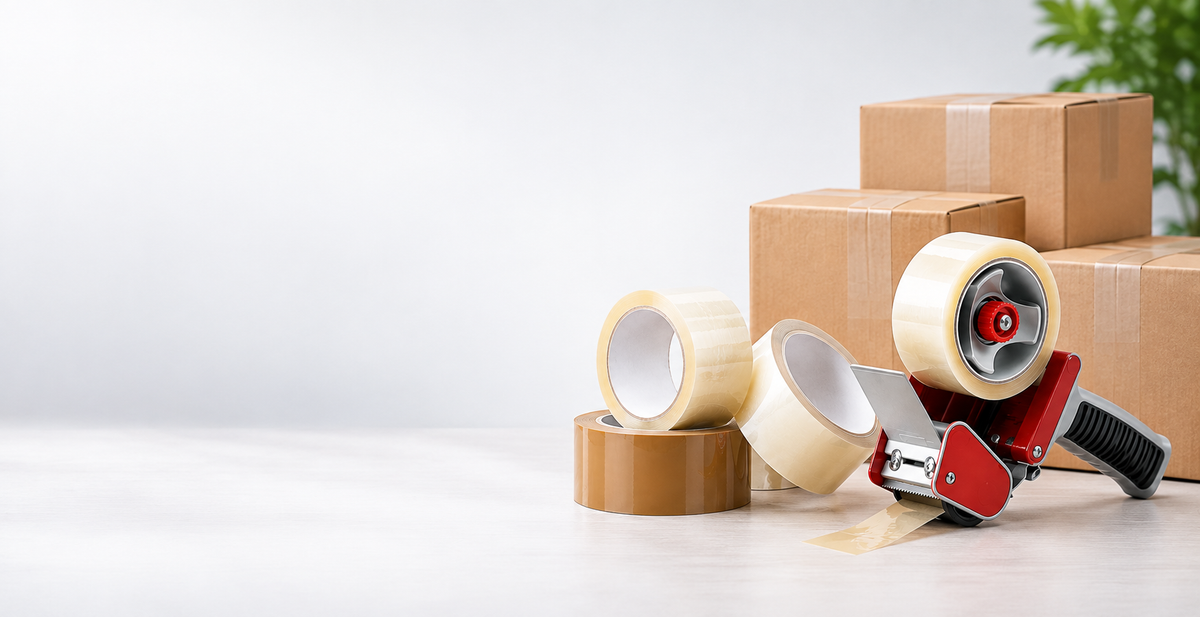 Packing Tape & Dispensers