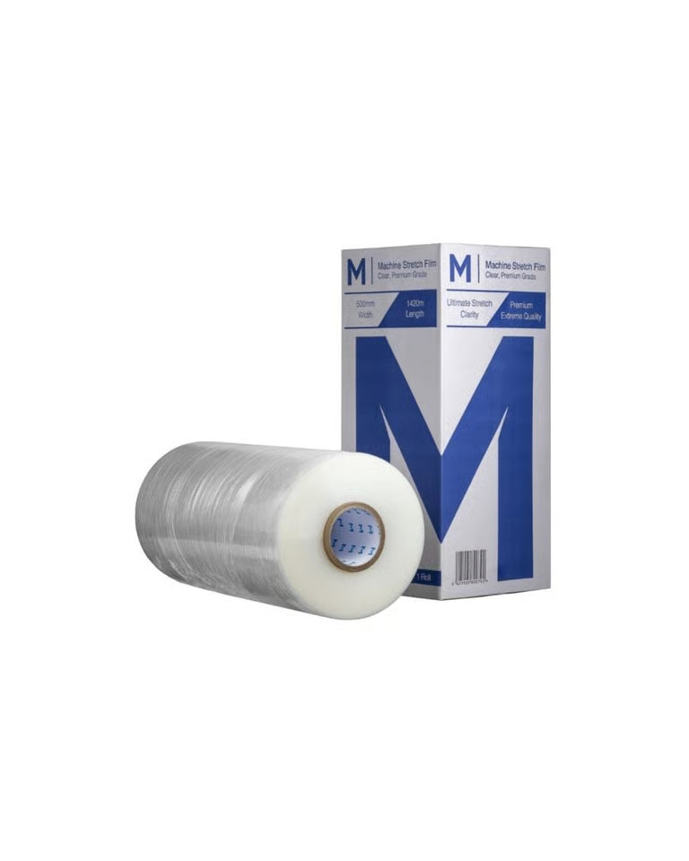 Machine Stretch Wrap — 500mm x 20um x 1650m