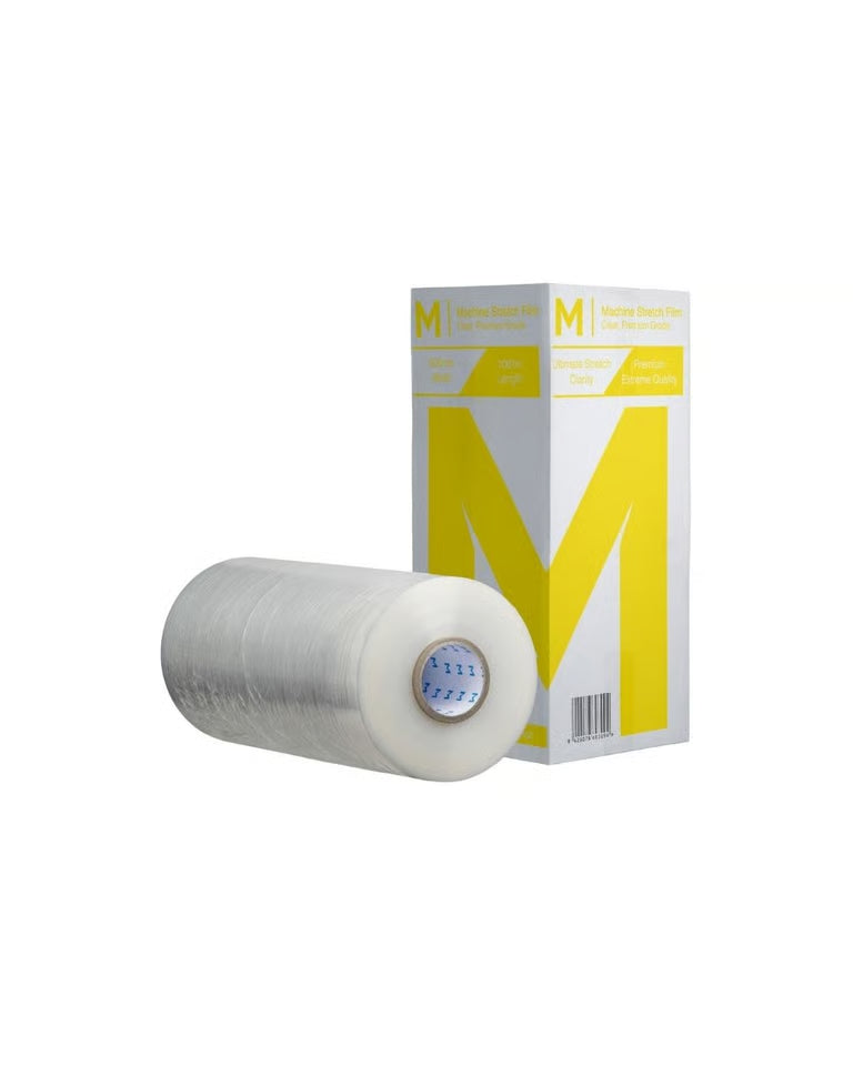 Machine Stretch Film Cast 500mm x 1800m x 17um — Clear